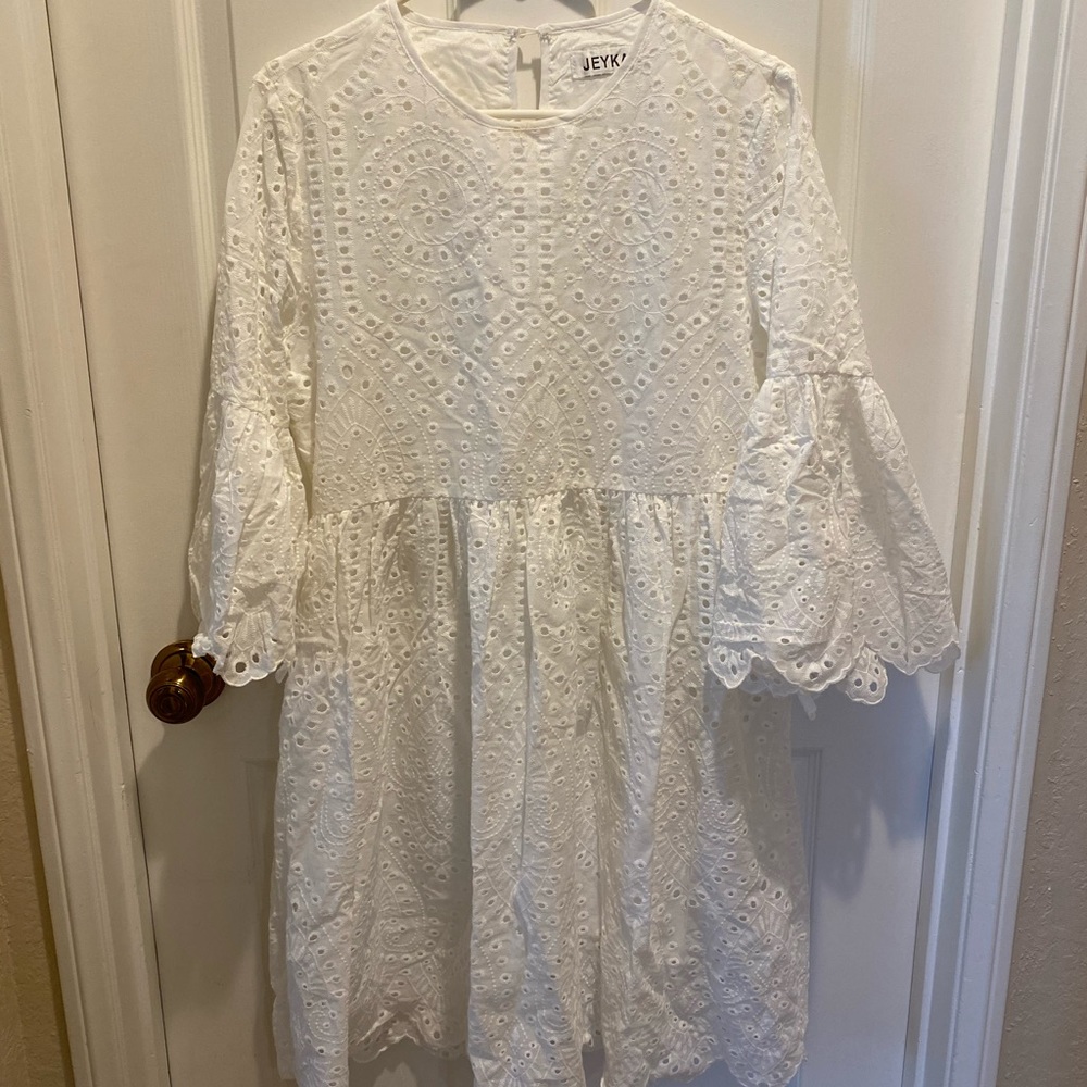 White dress